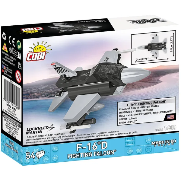 COBI: Armed Forces F-16D Fighting Falcon stavebnice (5941) obrázek 5