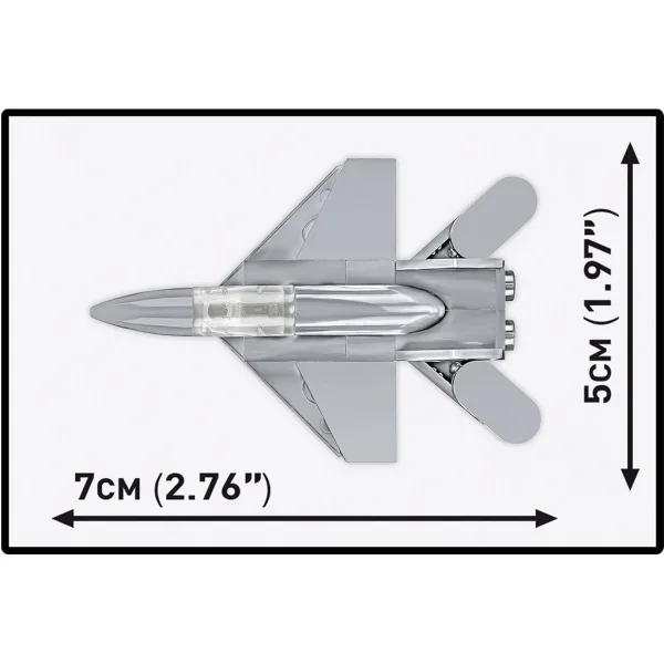 COBI: Armed Forces MiG-29 NATO „Fulcrum“ stavebnice (5928) obrázek 3