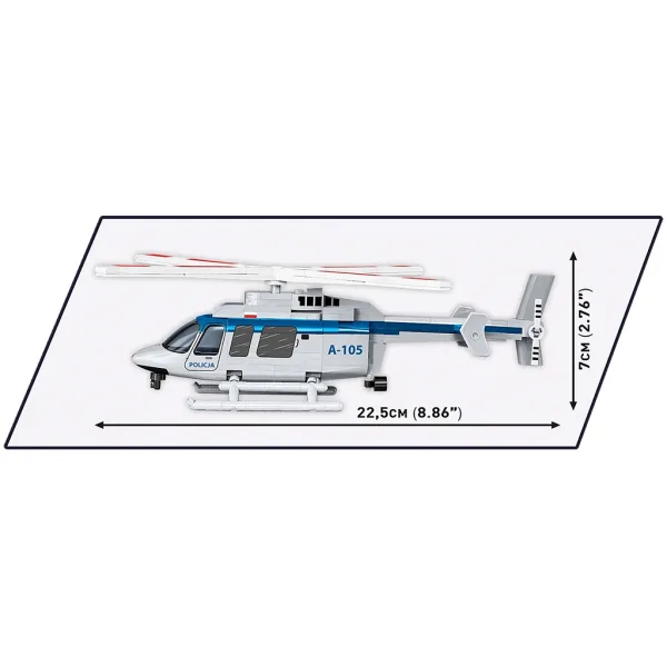 COBI: Bell 407 Policie stavebnice (26628) obrázek 4