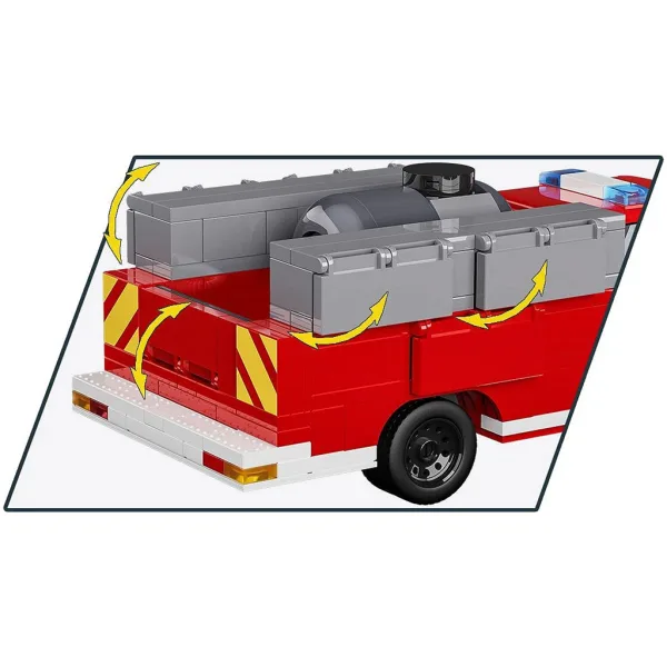 COBI: Dodge RAM 3500 hasičské auto stavebnice (24612) obrázek 4