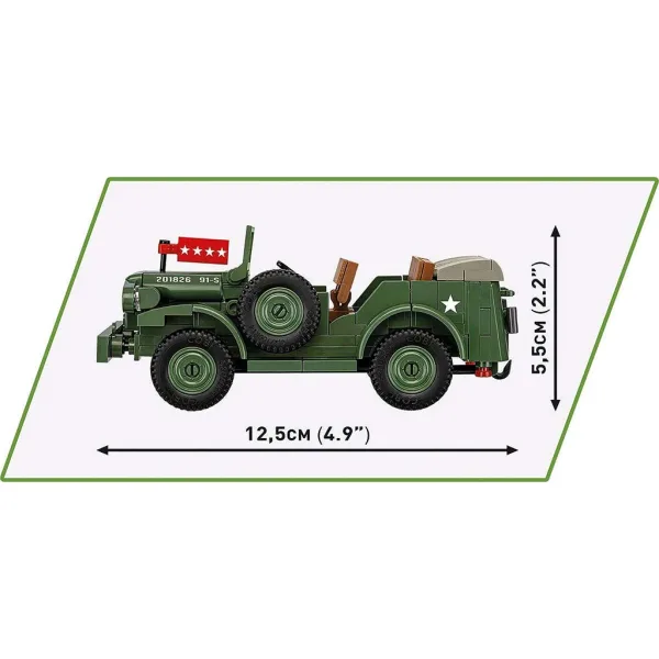 COBI: Dodge WC-56 Command Car stavebnice tanku (3111) obrázek 3