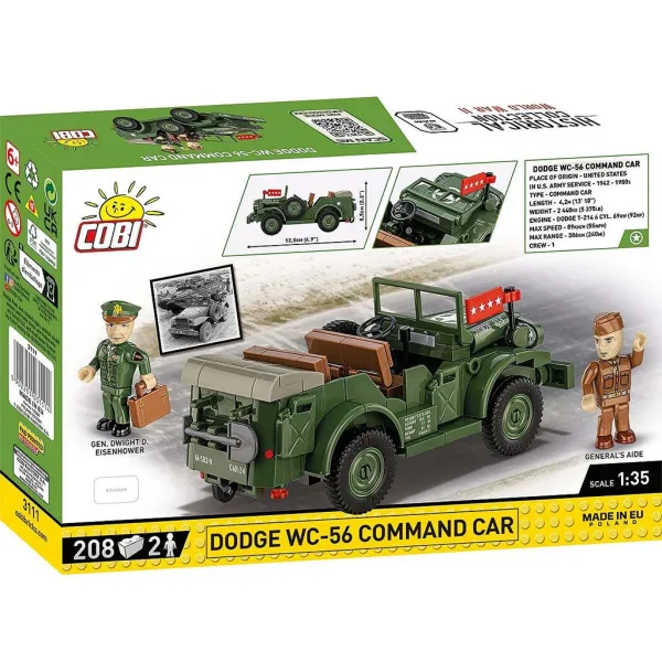 COBI: Dodge WC-56 Command Car stavebnice tanku (3111) obrázek 5