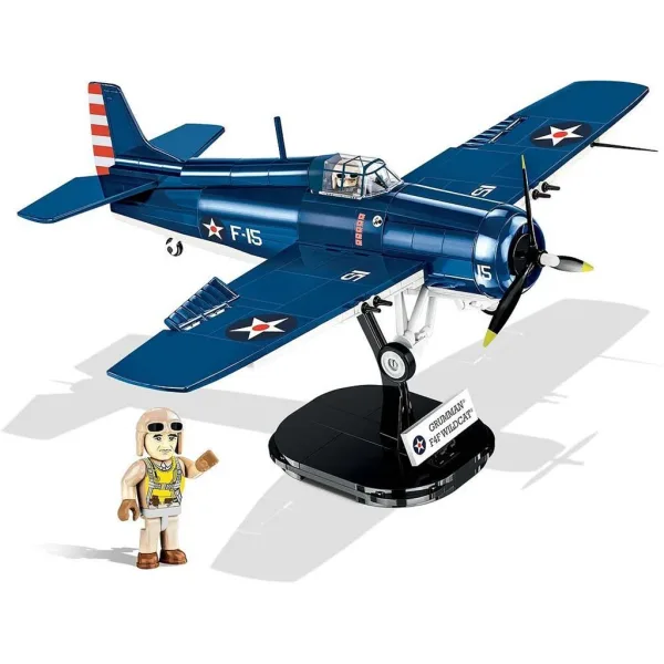 COBI: F4F Wildcat – stavebnice letadla Northrop Grumman (5731) obrázek 3