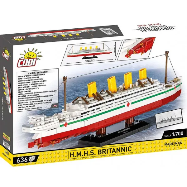 COBI: H.M.H.S. Britannic lodní stavebnice (1681) obrázek 2
