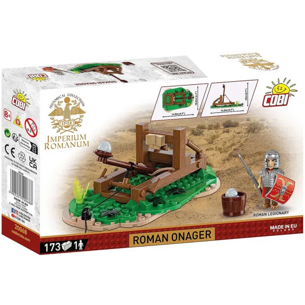COBI: Imperium Romanum – Stavebnice s figurkou a katapultem (20068) obrázek 3