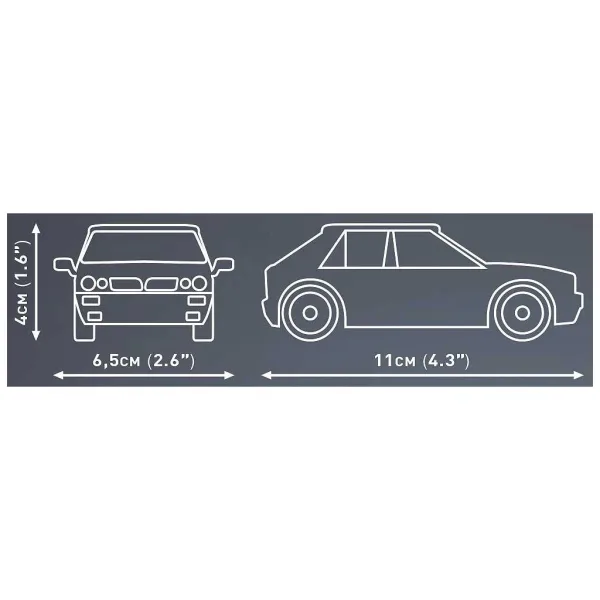 COBI: Lancia Delta HF stavebnice auta (24508) obrázek 4