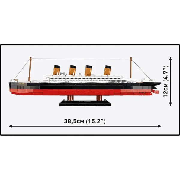 COBI: Lodní stavebnice R.M.S. Olympic (1687) obrázek 4