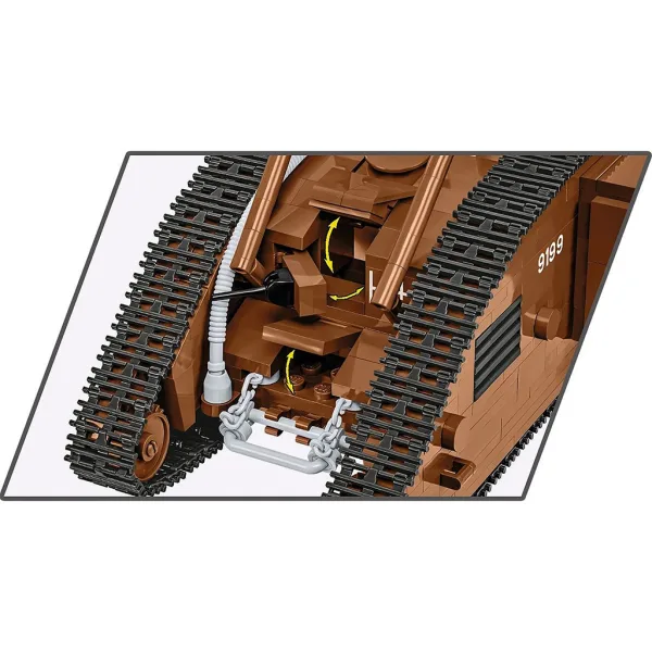 COBI: Mark V (Male) č. 9199 stavebnice (2995) obrázek 5