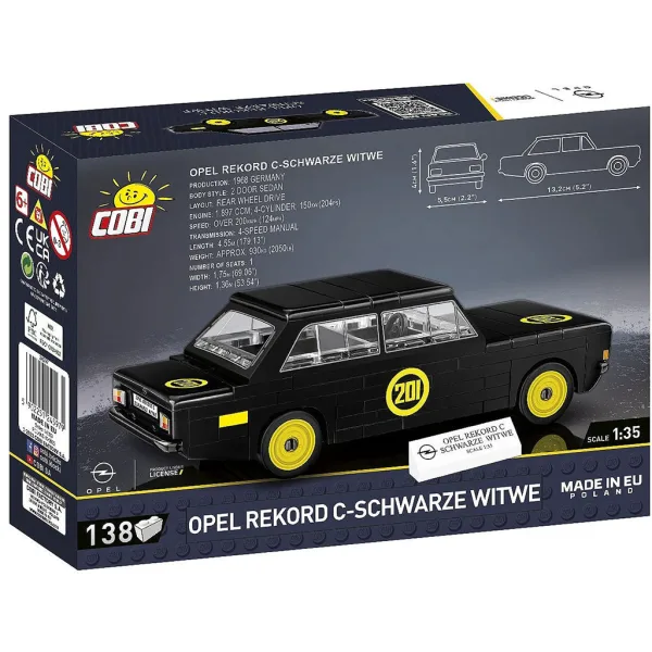 COBI: Opel Rekord C Černá vdova stavebnice (24597) obrázek 3