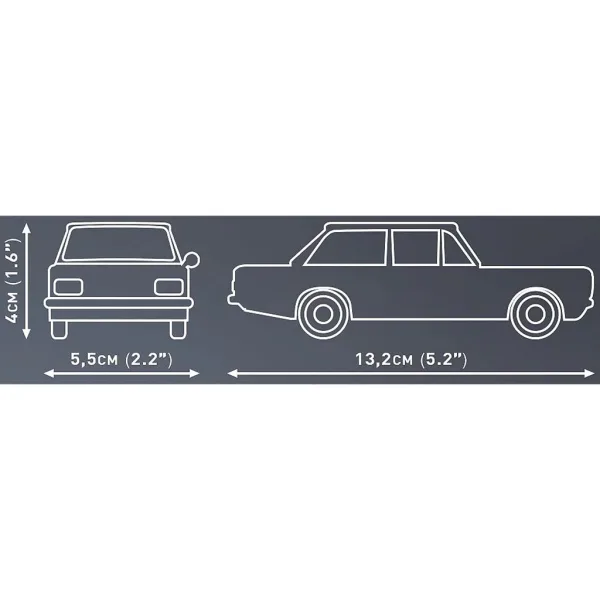 COBI: Opel Rekord C Černá vdova stavebnice (24597) obrázek 4