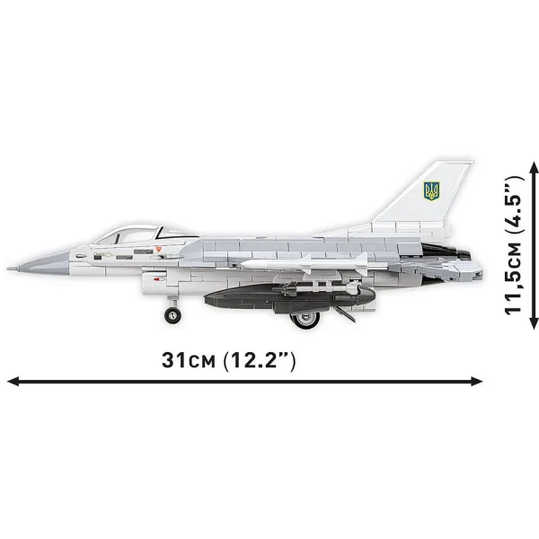 COBI: Ozbrojené síly F-16AM Fighting Falcon stavebnice (5893) obrázek 6