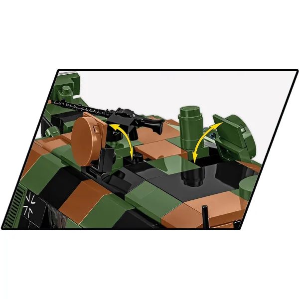 COBI: Ozbrojené síly Panzerhaubitze 2000 stavebnice (2628) obrázek 5