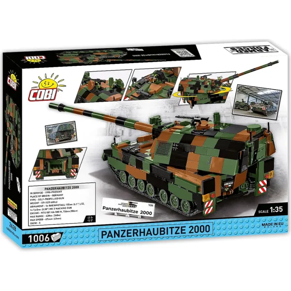 COBI: Ozbrojené síly Panzerhaubitze 2000 stavebnice (2628) obrázek 8