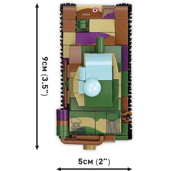 COBI: Panzer I, Renault R35 a Valentine IX – 3 v 1 stavebnice (2740) obrázek 3