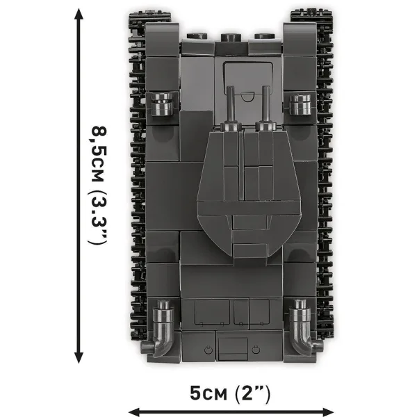 COBI: Panzer I, Renault R35 a Valentine IX – 3 v 1 stavebnice (2740) obrázek 4