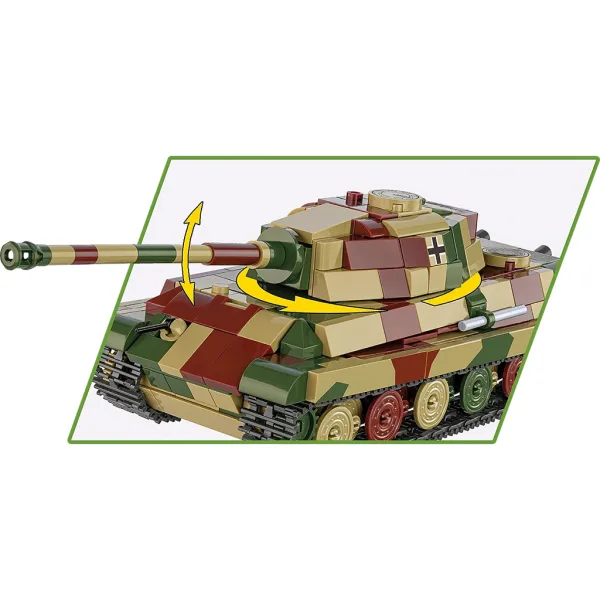 COBI: Pz.Kpfw. VI B Tiger II „Königstiger” stavebnice (2732) obrázek 3