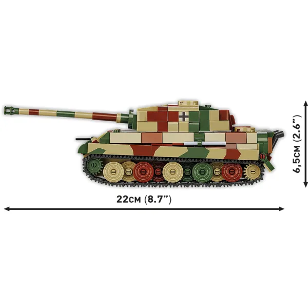 COBI: Pz.Kpfw. VI B Tiger II „Königstiger” stavebnice (2732) obrázek 5