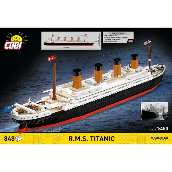 COBI: R.M.S. Titanic lodní stavebnice (1688) obrázek 2