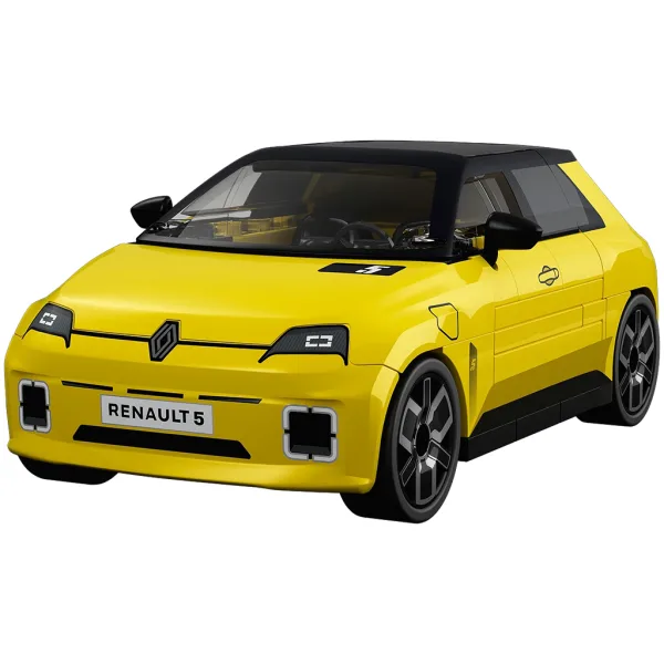 COBI: Renault 5 E-Tech žlutá stavebnice auta (24673) obrázek 2