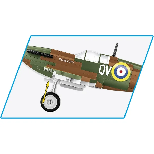 COBI: Spitfire Mk I N3200 Imperial War Museum Duxford stavebnice letadla (5868) obrázek 5