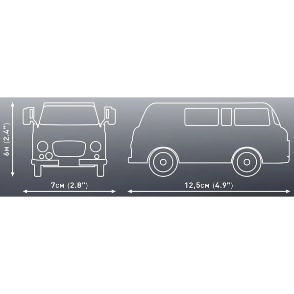 COBI: Stavebnice Barkas B1000 mikrobus (24600) obrázek 4
