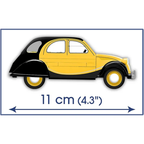 COBI: Stavebnice Citroën 2CV Charleston (24512) obrázek 4