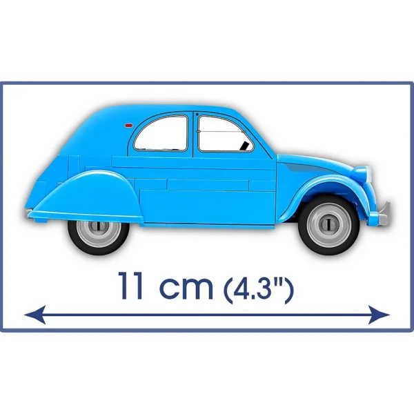 COBI: Stavebnice Citroën 2CV Type AZ (24511) obrázek 5