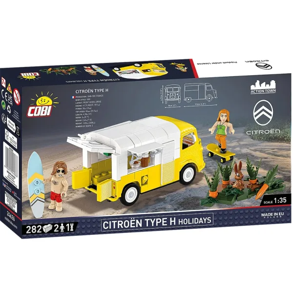 COBI: Stavebnice Citroën Type H Zmrzlinový bar (24626) obrázek 6
