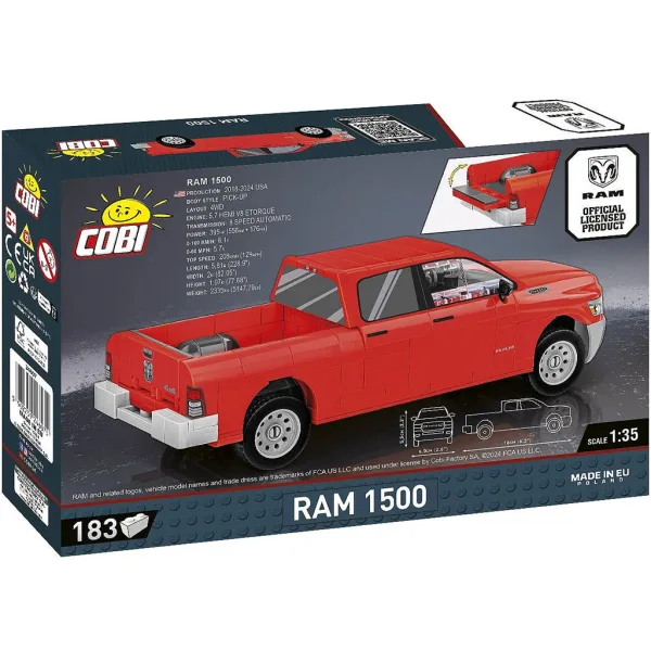 COBI: Stavebnice Dodge RAM 1500 (24607) obrázek 3