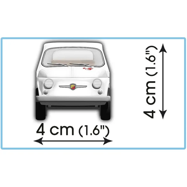 COBI: Stavebnice Fiat Abarth 595 (24524) obrázek 5