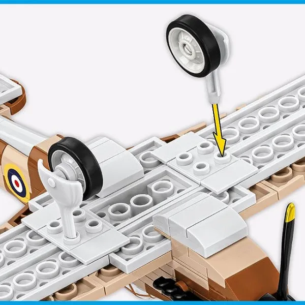 COBI: Stavebnice Hawker Hurricane Mk I (5866) obrázek 3