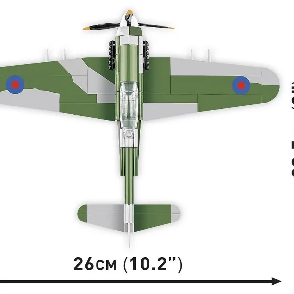 COBI: Stavebnice Hawker Typhoon Mk.1B (5864) obrázek 4