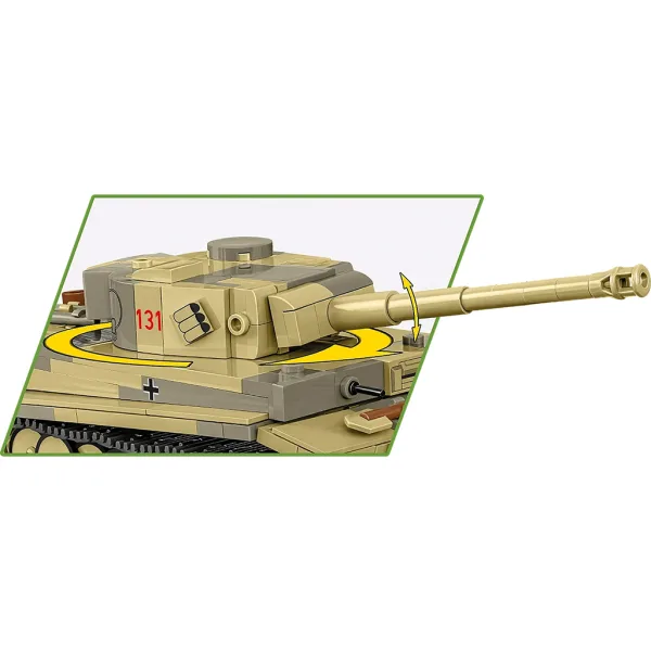 COBI: Stavebnice Panzer VI Tiger I „131” (2734) obrázek 3