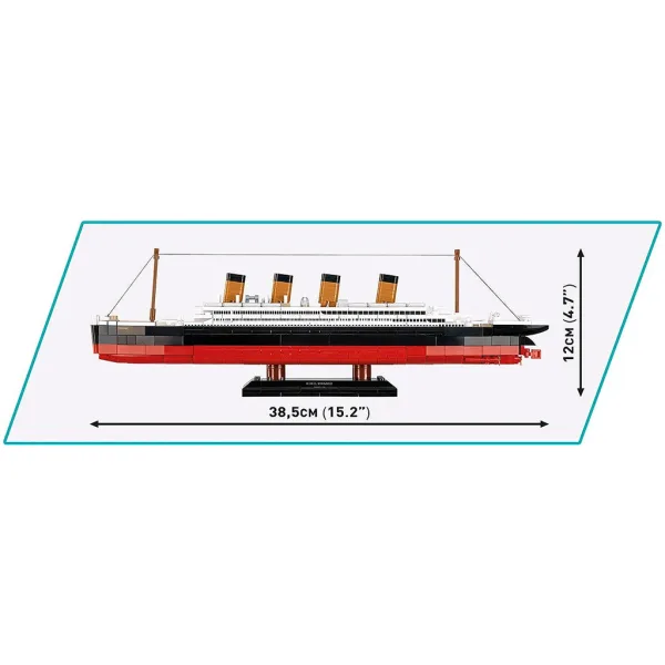 COBI: Stavebnice R.M.S. Titanic (1680) obrázek 3