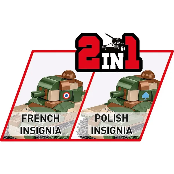 COBI: Stavebnice Renault R-35 (2719) obrázek 4