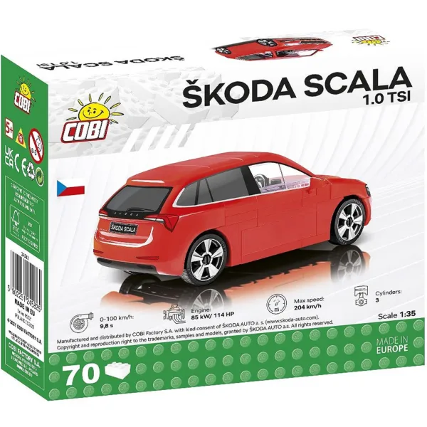 COBI: Stavebnice Škoda Scala 1.0 TSI (24582) obrázek 3