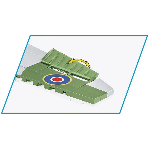 COBI: Stavebnice Spitfire Mk XVI Bubbletop (5865) obrázek 4
