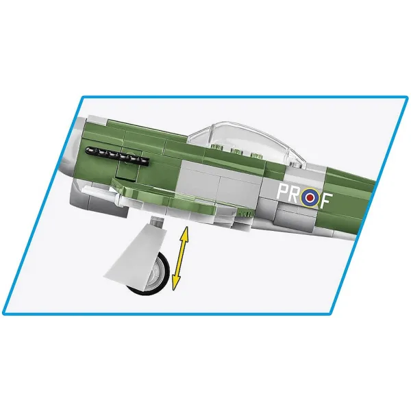 COBI: Stavebnice Spitfire Mk XVI Bubbletop (5865) obrázek 5