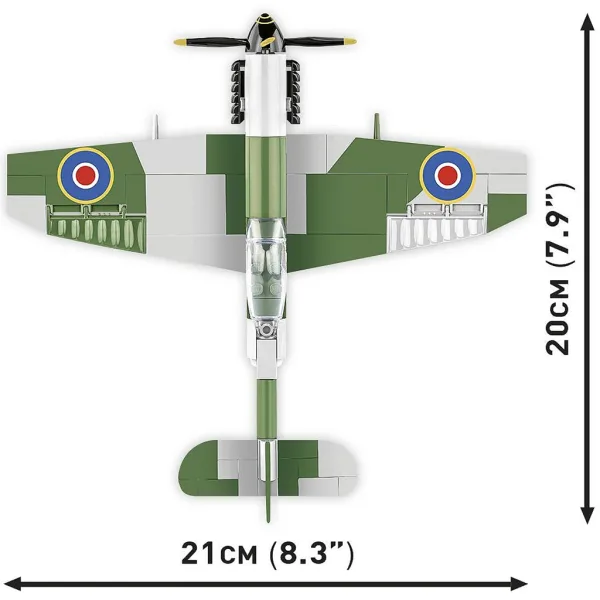 COBI: Stavebnice Spitfire Mk XVI Bubbletop (5865) obrázek 6