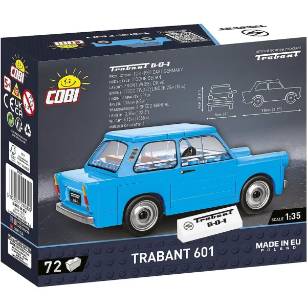 COBI: Stavebnice Trabant 601 (24539) obrázek 4