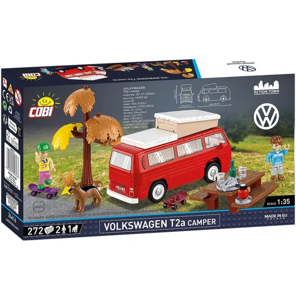 COBI: Stavebnice Volkswagen T2a Camper (24616) obrázek 8