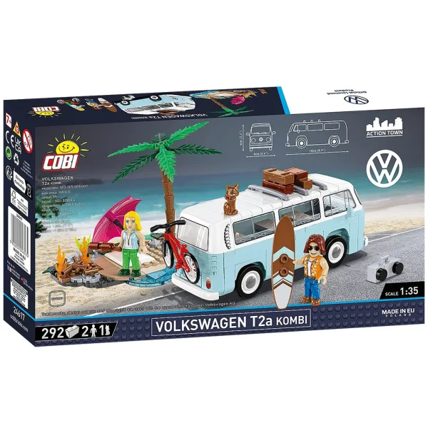 COBI: Stavebnice Volkswagen T2a Kombi (24617) obrázek 6