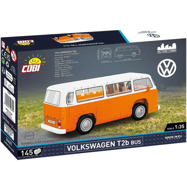COBI: Stavebnice Volkswagen T2b bus (24621) obrázek 3