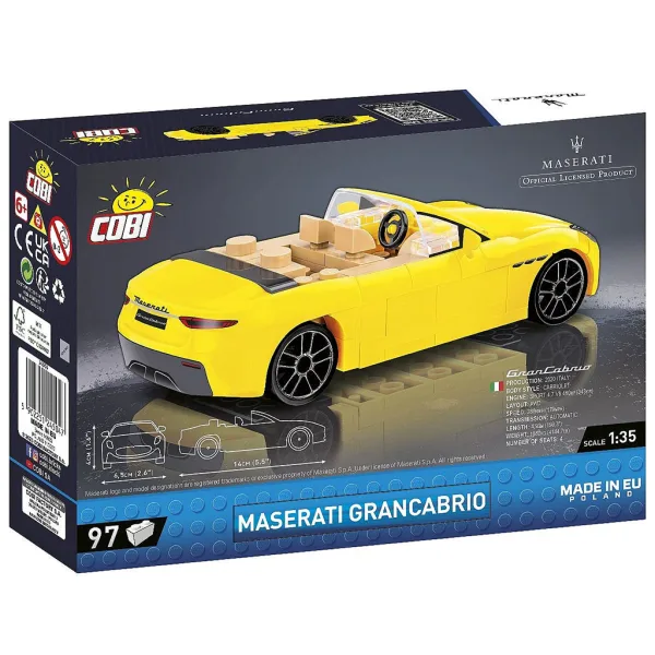 COBI: Stavebnice auta Maserati GranCabrio (24504) obrázek 3