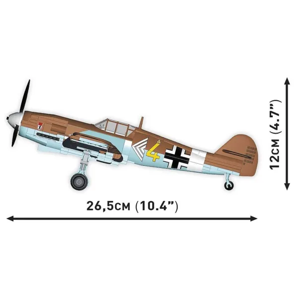 COBI: Stavebnice letadla Messerschmitt Bf 109 G „Gustav“ (5761) obrázek 6