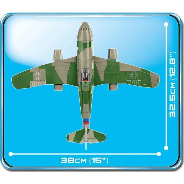 COBI: Stavebnice letadla Messerschmitt Me 262 A-1a (5721) obrázek 5