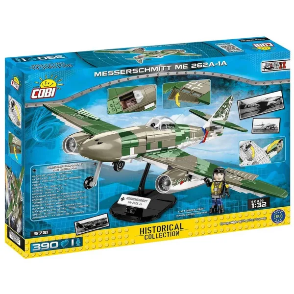 COBI: Stavebnice letadla Messerschmitt Me 262 A-1a (5721) obrázek 6