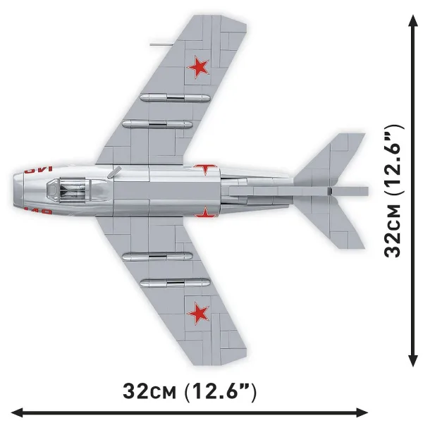 COBI: Stavebnice letadla MiG-15 Fagot (2416) obrázek 3