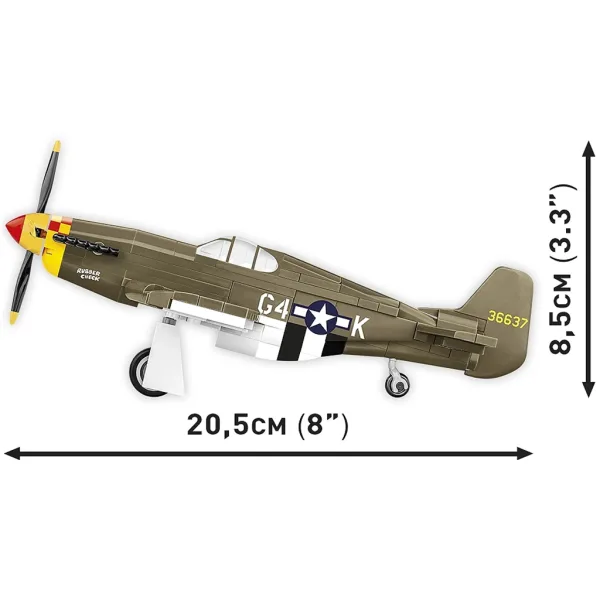 COBI: Stavebnice letadla Mustang P-51B (5869) obrázek 4