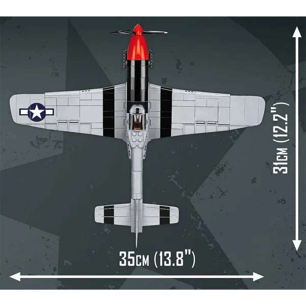COBI: Stavebnice letadla Mustang P-51D „TOP GUN: Maverick“ (5846) obrázek 3